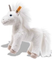 click to see Steiff  Cuddly Unica Unicorn in detail
