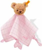 click to see Steiff  Sleep Well Teddy Bear Comforter in detail