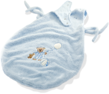 click to see Steiff  Sleep Well Blue Sleeping Bag in detail