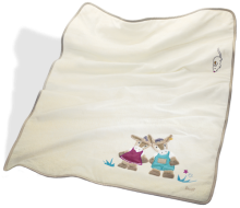 click to see Steiff  Issy Donkey Cuddly Blanket in detail