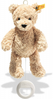 click to see Steiff  Jimmy Teddy Bear With Music Box in detail