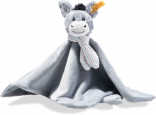 click to see Steiff  Dinkie Donkey Comforter in detail