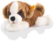 click to see Steiff Little Friend Saint Bernard Puppy - 'benny' in detail