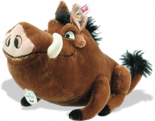 click to see Steiff Disney Lion King Pumba - So Courageous in detail
