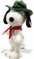 click to see Steiff  Snoopy Beagle Scout 50th Anniversary in detail