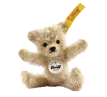 click to see Steiff  Mini Teddy Golden Blond - 9cm   Ideal Gift For All Our Co in detail