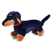 click to see Steiff  Dachshund in detail