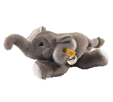 click to see Steiff 's Little Friend Trampili Elephant - 22cm in detail